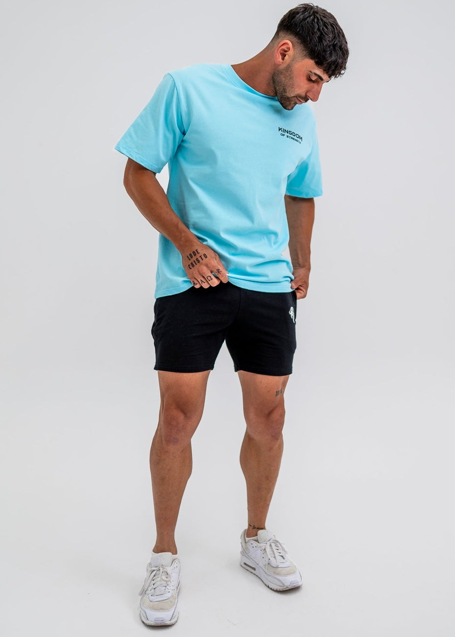 ROYAL OVERSIZED TEE - IBIZA BLUE - UNISEX