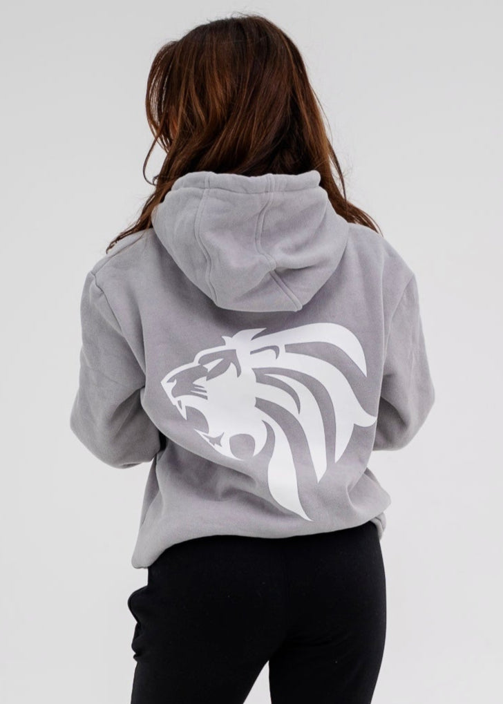 KINGDOM HOODIE / JUMPER - GREY - UNISEX
