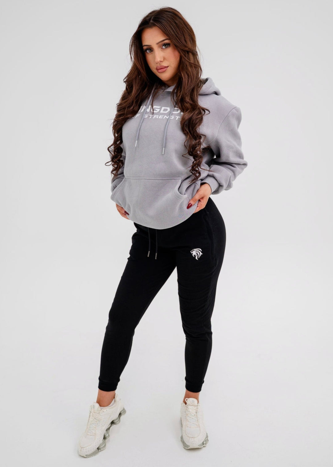 KINGDOM HOODIE / JUMPER - GREY - UNISEX