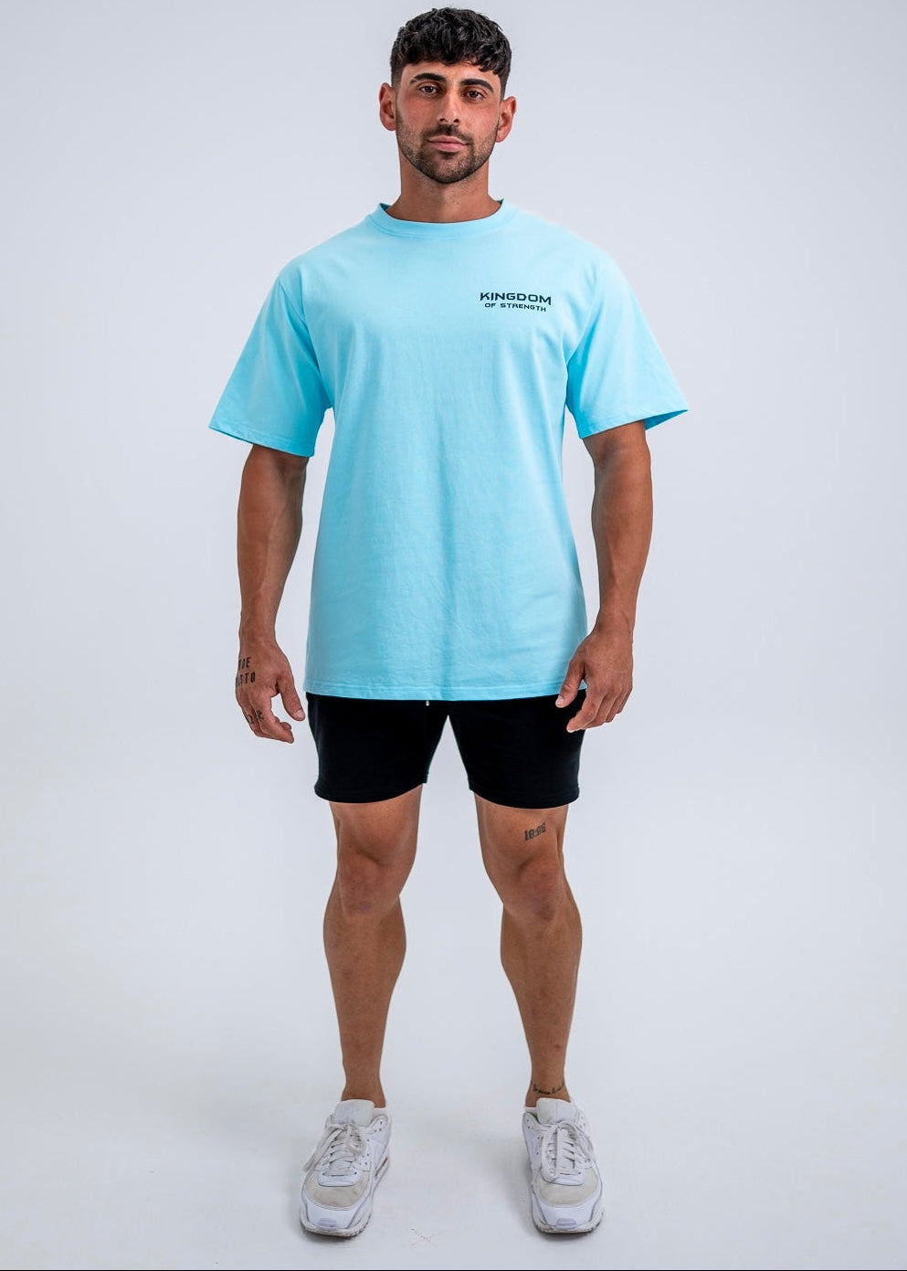 ROYAL OVERSIZED TEE - IBIZA BLUE - UNISEX