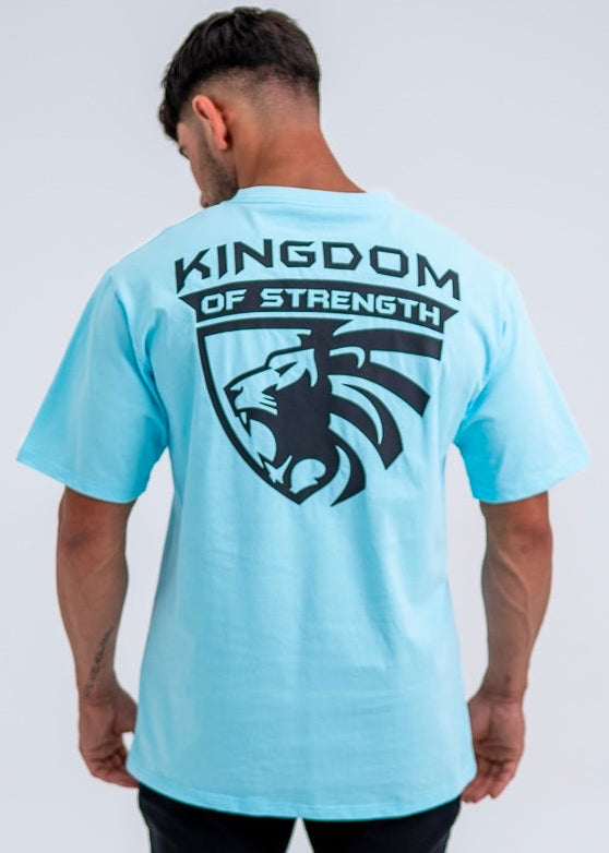 ROYAL OVERSIZED TEE - IBIZA BLUE - UNISEX