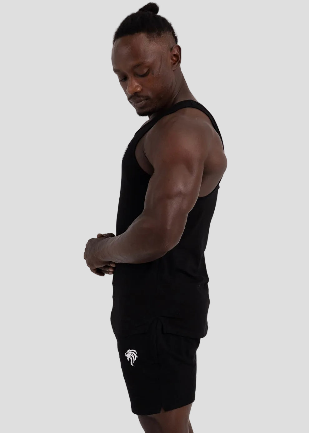 CREST SINGLET - BLACK