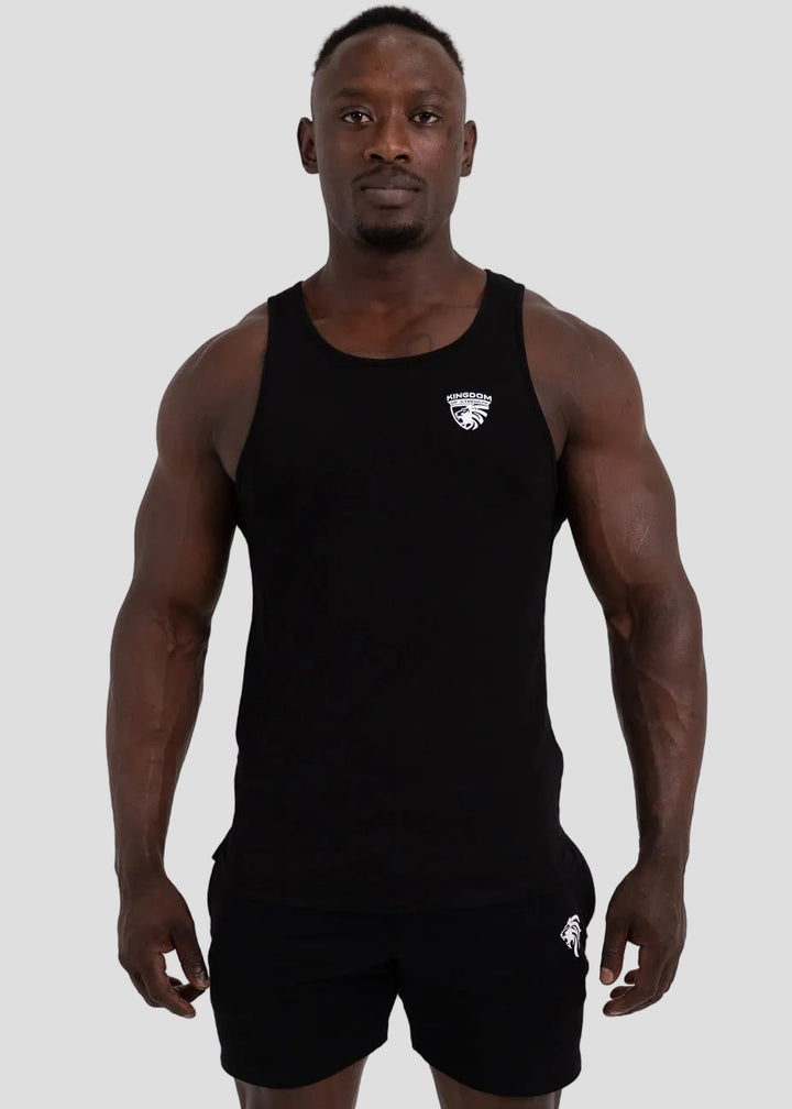 CREST SINGLET - BLACK