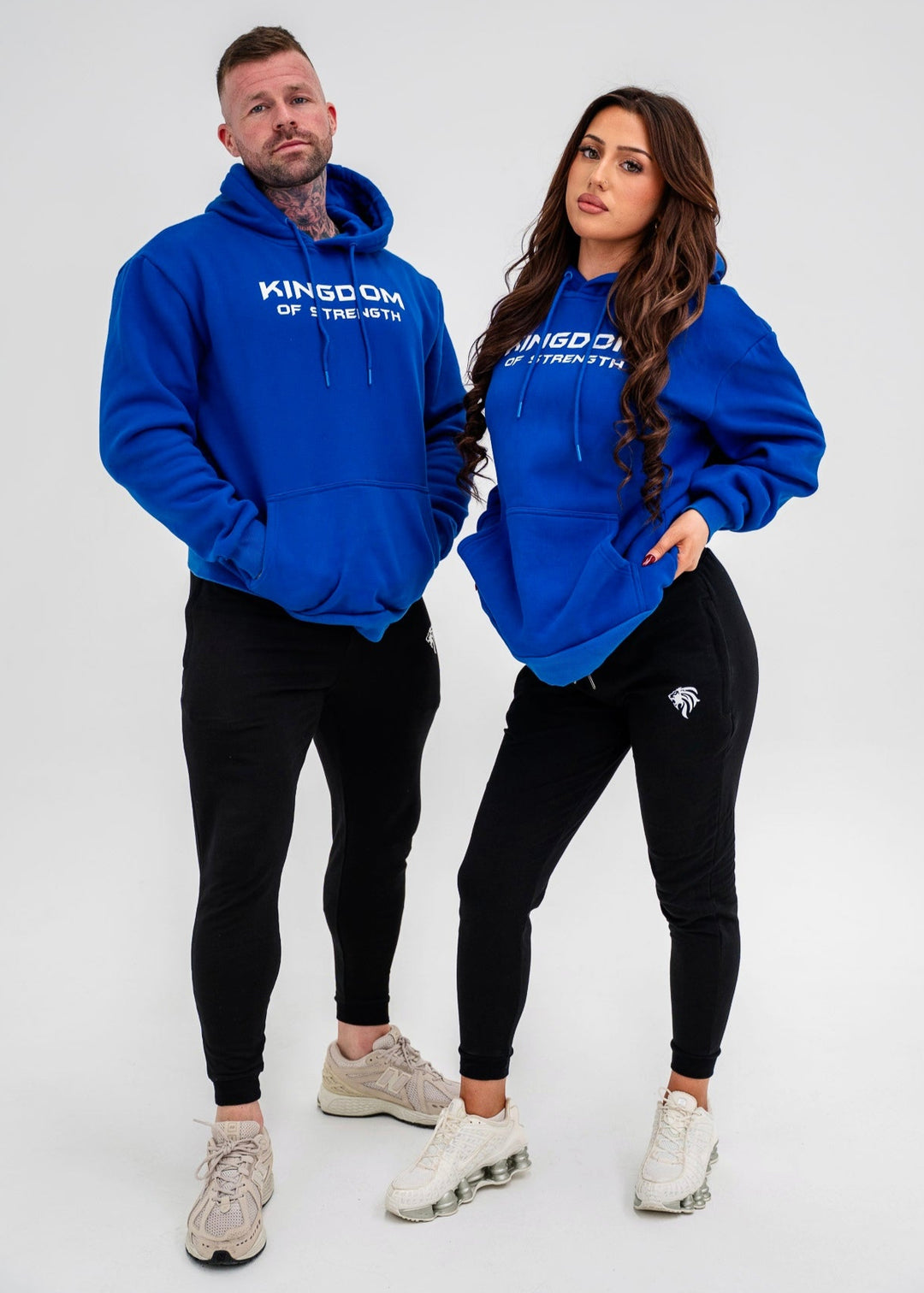 KINGDOM HOODIE / JUMPER - BLUE HAZE - UNISEX