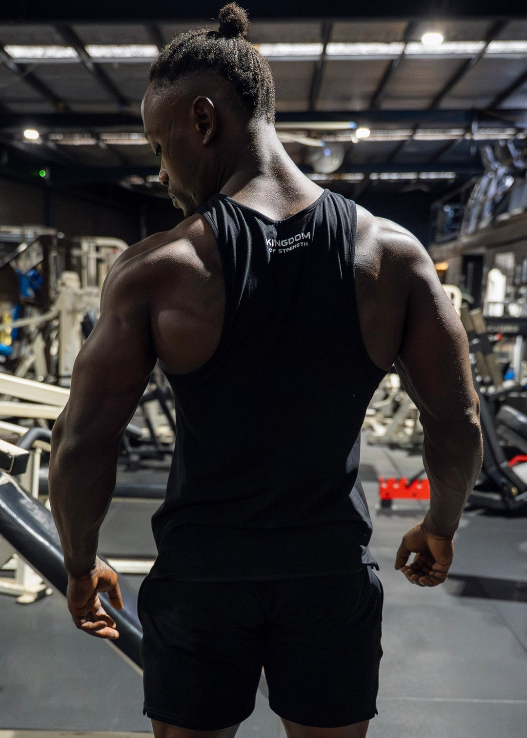 CREST SINGLET - BLACK