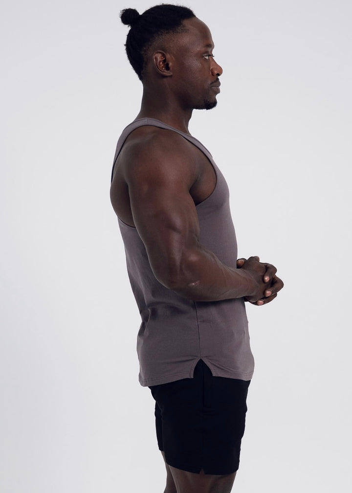 CREST SINGLET - DARK GREY