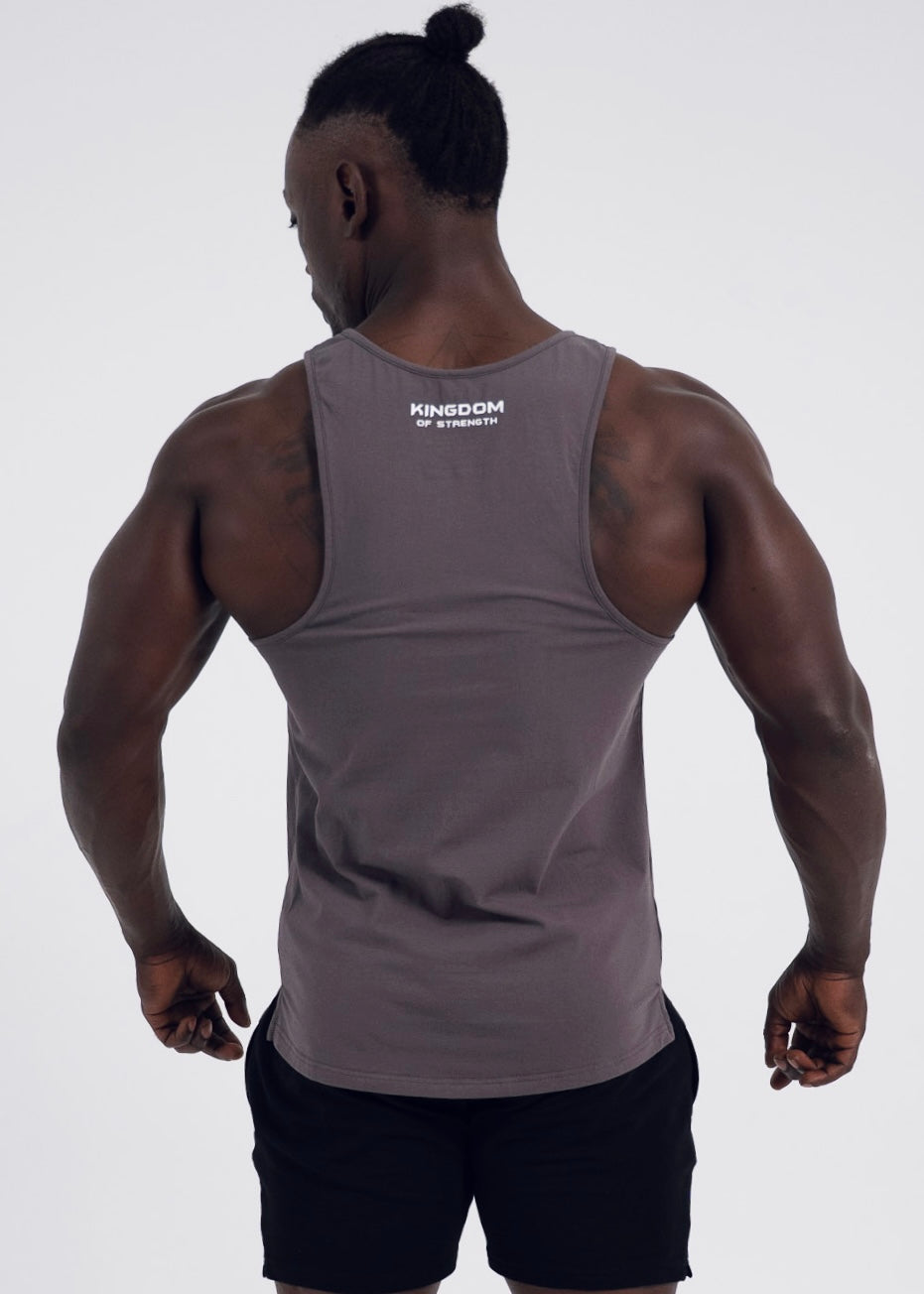 CREST SINGLET - DARK GREY
