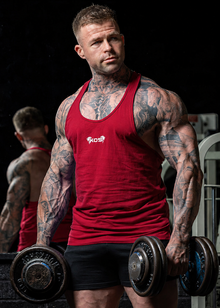 VISION STRINGER - DEEP RED